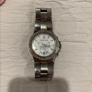 Silver Michael Kors watch